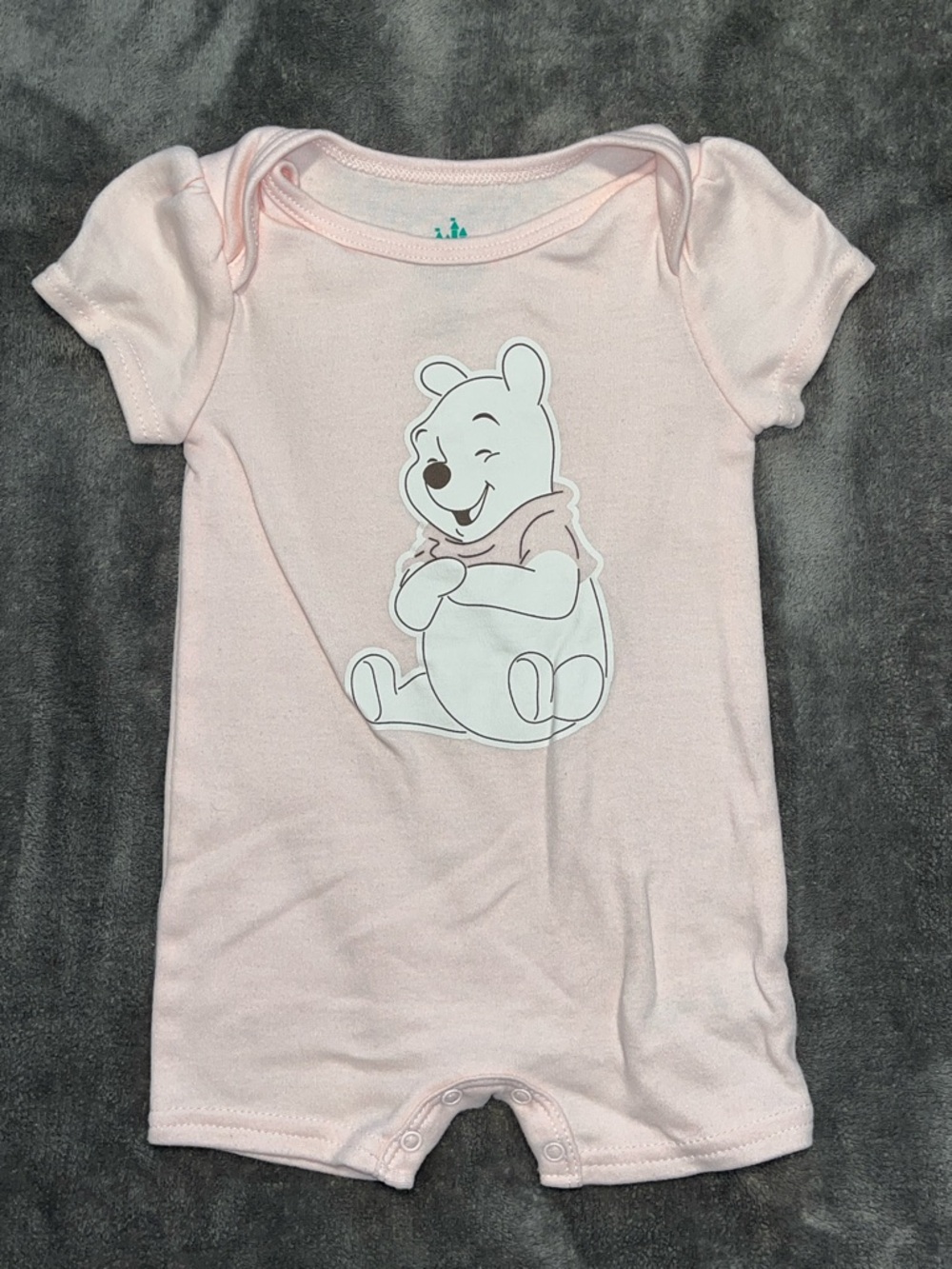 Disney Pink Winnie the Pooh Baby One-Piece